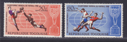 TOGO AERIENS N°   61 & 62 ** MNH Neufs Sans Charnière, TB (D9404) Coupe Du Monde De Football - 1968 - Togo (1960-...)