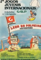 1987 1988 Pocket Calendar Calandrier Calendario Portugal 1 Jogos Juvenis Internacionais Galp Leça De Palmeira - Grand Format : 1981-90