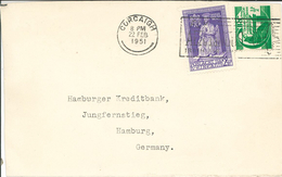 Corcaigh 1951 Nach Hamburg - Heiliges Jahr - Storia Postale