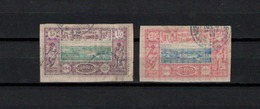 N° 11 & 12 TIMBRES COTE DES SOMALIS OBLITERES DE 1894    Cote : 25 € - Oblitérés