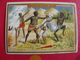 Image Chromo Extrait De Viande Liebig. S 435. Une Aventure Au Congo. 1895. - Liebig