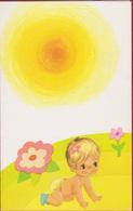 Geboortekaartje 1971 Carte Faire Part De Naissance Birth Card Retro Baby Announcement Annick Janssens Hartmann Pulderbos - Nascite
