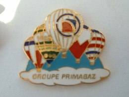 Pin's MONTGOLFIERES - GROUPE PRIMAGAZ - Montgolfières