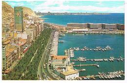 ALICANTE  VISTA  PANORAMICA  PLAYA    Y PASEO        TBE  ES382 - Alicante