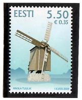 Estonia 2009 . Angla Wind Mill. 1v: 5.50.  Michel # 647 - Estonie
