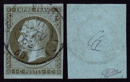 France N° 11 Obl. Signé Calves - TB Qualité - 1853-1860 Napoléon III