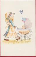 Geboortekaartje 1981 Carte Faire Part De Naissance Birth Illustrator Holly Hobbie Katrien D'Hooghe De Ridder - Birth