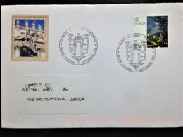 Vatican, Circulated Cover To Portugal , "Europa Cept 2000", 2009 - Brieven En Documenten