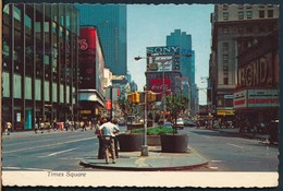 °°° 19736 - USA - NY - NEW YORK - TIMES SQUARE - 1982 With Stamps °°° - Time Square