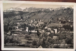 Cpsm  FELDKIRCH Mit Den Kreutzbergen, écrite En 1947, éd Risch-Lau, Bregenz, Autriche - Feldkirch