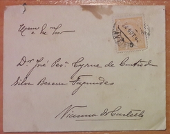 Portugal - COVER - Stamp: 5 Reis D. Carlos I (1904) - Cartas & Documentos