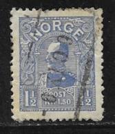 Norway Scott #65 Used King Haakon Die A, 1907, CV$90.00, Crease - Usati