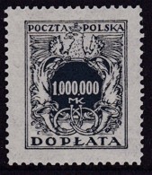 POLAND 1924 Postage Due Fi D62 Mint Never Hinged - Portomarken
