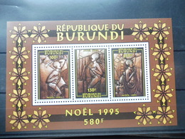 Burundi Bloc 136 Noel Neuf ** - Unused Stamps