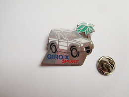 Beau Pin's En Zamac , Auto 4X4 Mitsubishi Pajero , Giroix Sport , Palmier - Mitsubishi