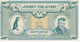 BILLETE DE JASON ISLANDS DE 50 PENCE DEL AÑO 1979 SIN CIRCULAR - UNCIRCULATED (BANKNOTE) - Andere - Oceanië