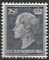 LUXEMBOURG     -    1948.   Y&T N° 415 Oblitéré - 1948-58 Charlotte De Profil à Gauche