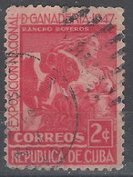 Cuba U  297 (o) Usado. 1947 - Oblitérés