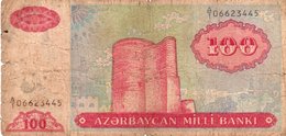 AZERBAIJAN 100 MANAT 1993 P-18a CIRC. - Azerbeidzjan