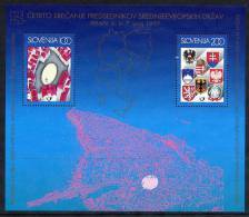 SLOVENIA 1997 Meeting Of Presidents Block  MNH / **.  Michel Block 5 - Slovénie