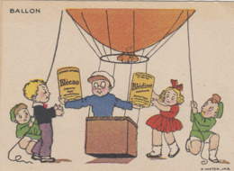 Transports - Ballon Dirigeable - Chromo - Publicité Blédine - Zeppeline