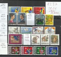 R237-LOTE TODO BONITAS  SERIES COMPLETAS LIECHTENSTEIN USADOS 28,30€ - Collections