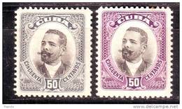 Cuba 1907 Scott 245 MLH * - Unused Stamps