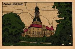 Jever, Schloss, Steindruck AK, 1926 - Jever