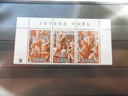 Burundi Serie 1039/41 Noel Neuf ** Le Tryptique - Unused Stamps