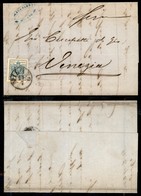 ANTICHI STATI ITALIANI - LOMBARDO VENETO - 45 Cent (22) Su Lettera Da Milano A Venezia Del 23 Luglio 1858 (400) - Other & Unclassified