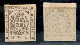 ANTICHI STATI ITALIANI - MODENA - 1859 - 15 Cent (13) Senza Cifra 1 - Gomma Originale - Corto A Sinistra - Non Catalogat - Sonstige & Ohne Zuordnung
