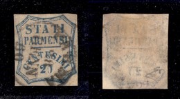 ANTICHI STATI ITALIANI - PARMA - 1859 - 20 Cent (15) Usato A Parma Il 28.1.60 - Diena (600) - Other & Unclassified