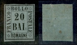 ANTICHI STATI ITALIANI - ROMAGNE - 1859 - 20 Bai (9) - Gomma Originale (320) - Other & Unclassified