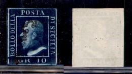 ANTICHI STATI ITALIANI - SICILIA - 1859 - 10 Grana (12) Usato (900) - Altri & Non Classificati