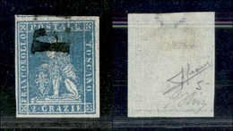 ANTICHI STATI ITALIANI - TOSCANA - 1851 - 2 Crazie (5) Usato - Oliva + Sorani - Other & Unclassified