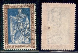 REGNO - POSTA ORDINARIA - 1928 - 20 Cent Filiberto (230) - Usato (450) - Otros & Sin Clasificación