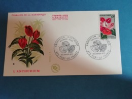 1973 - 1738 - Floralies De La Martinique - L'Anthurium - 20/01/73 - Fort De France - 1970-1979