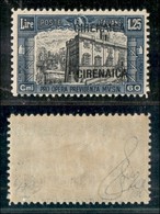 COLONIE - CIRENAICA - 1927 - 1,25 Lire Milizia (40a) Con Doppia Soprastampa - Gomma Integra - Cert. Colla (4.800) - Autres & Non Classés