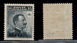 COLONIE - LIBIA - 1912 - 15 Cent (5) - Gomma Integra (1.000) - Altri & Non Classificati