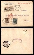 COLONIE - LIBIA - 40 Cent (8) + 5 Cent (3) - Raccomandata Da Tripoli A Roma Del 10.5.16 (310) - Altri & Non Classificati