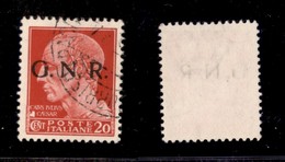 RSI - G.N.R. VERONA - 1944 - 20 Cent (473 Iad) - Punto Piccolo Dopo N - Verona (Titolare) - Non Catalogato - Cert. AG -  - Otros & Sin Clasificación