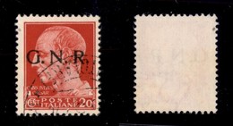 RSI - G.N.R. VERONA - 1944 - 20 Cent (473 Iae) - Punto Piccolo Dopo R - Verona (Titolare) - Non Catalogato - Cert. AG -  - Altri & Non Classificati