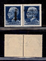RSI - SAGGI-GENOVA - 1944 - 1,25 + 1,25 Lire (P9) - Gomma Integra (450) - Sonstige & Ohne Zuordnung