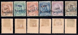 EUROPA - ALBANIA - 1914 - 7 Marzo (35/40) - Serie Completa - Usati - Andere & Zonder Classificatie