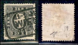 EUROPA - AUSTRIA - 1859 - 3 Kreuzer (11/II) - Ottimamente Centrato - Usato - Altri & Non Classificati