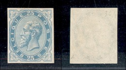 EUROPA - BELGIO - 1883 - Prove - 25 Cent (37) Non Dentellato - Gomma Integra - Sonstige & Ohne Zuordnung