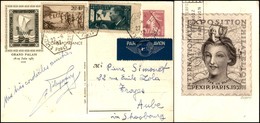 EUROPA - FRANCIA - 1937 (22 Giugno) - Parigi Esposizione - Aerogramma Per Aube - Andere & Zonder Classificatie