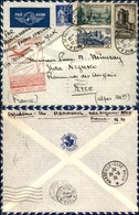 EUROPA - FRANCIA - 1939 (24 Maggio) - Marsiglia New York - Aerogramma Del Volo - Other & Unclassified