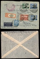 EUROPA - GERMANIA - 1938 (22 Agosto) - Amerika Sud Amerika - Aerogramma Raccomandato Da Berlino A Buenos Aires - Altri & Non Classificati
