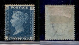 EUROPA - GRAN BRETAGNA - 1858 - 2 Pence Regina Vittoria (17) - Gomma Originale - Andere & Zonder Classificatie